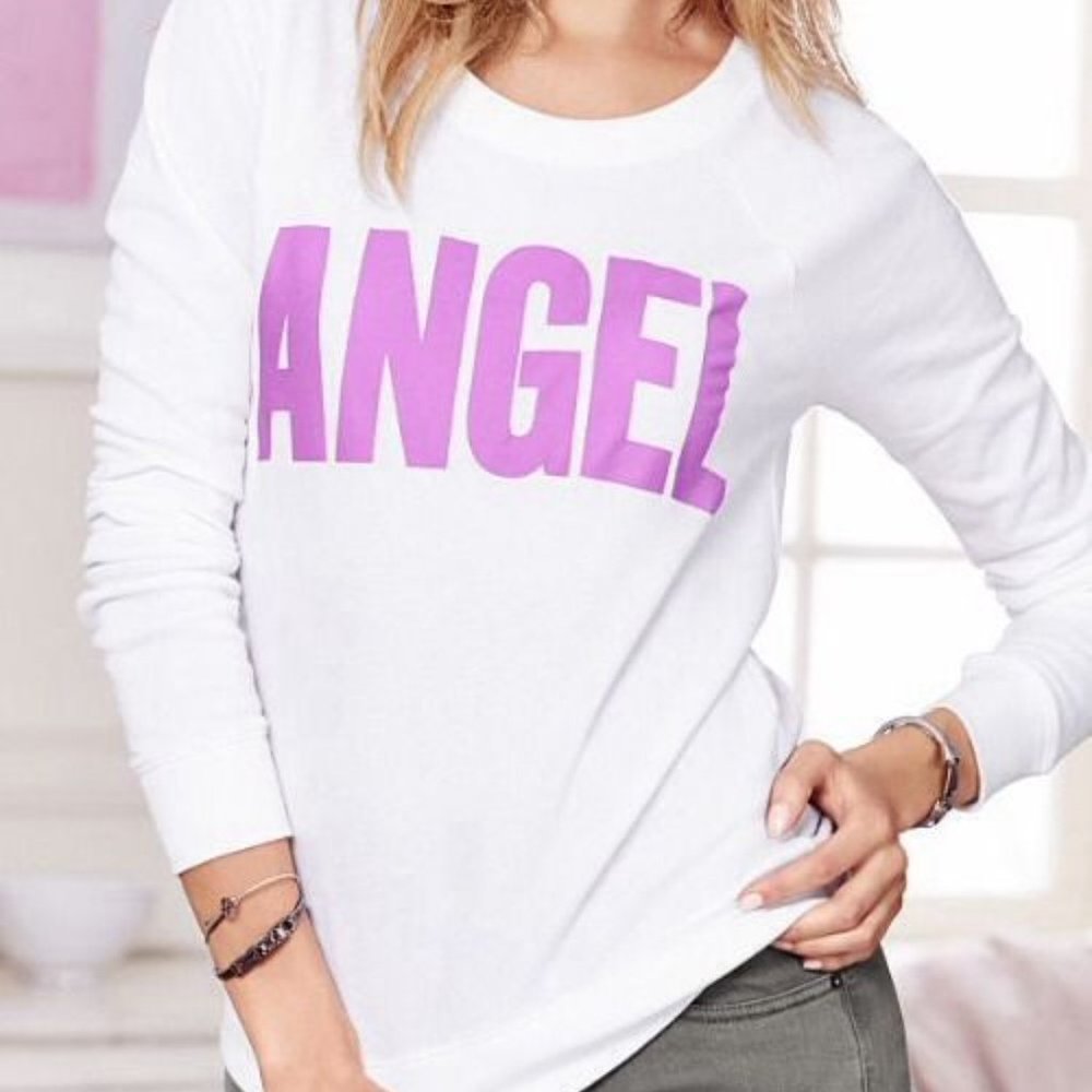 New Victoria's Secret Sweatshirt ANGEL Womens